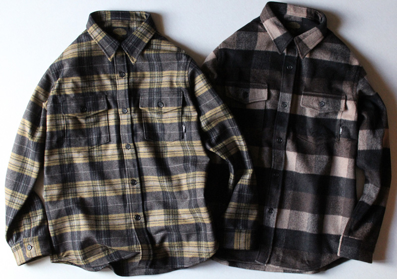 greenclothing  WOOL FLANNEL SHIRTS